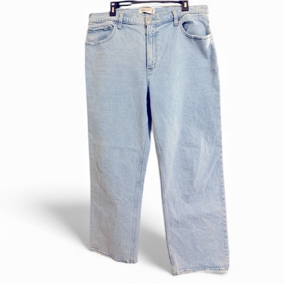 Abercrombie & Fitch the 90s relaxed fit high-rise size 16 - Picture 4 of 8